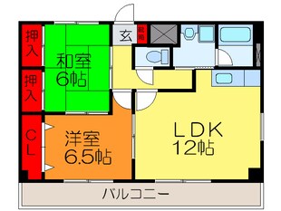 アプロ－ズⅠの物件間取画像